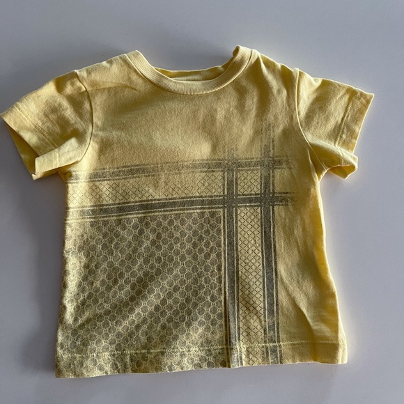 Gucci Other - Gucci yellow baby boy t-shirt